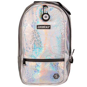 Fun Backpack (Leopard/Silver)