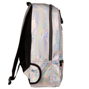 Fun Backpack (Leopard/Silver)