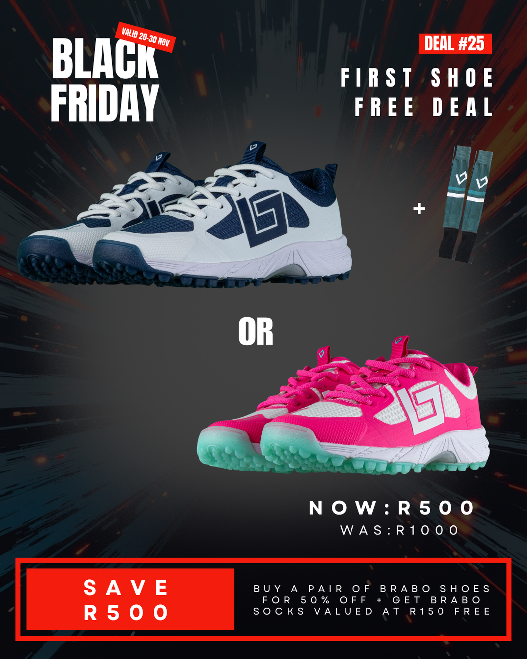Deal 25: First Shoe FREE Deal