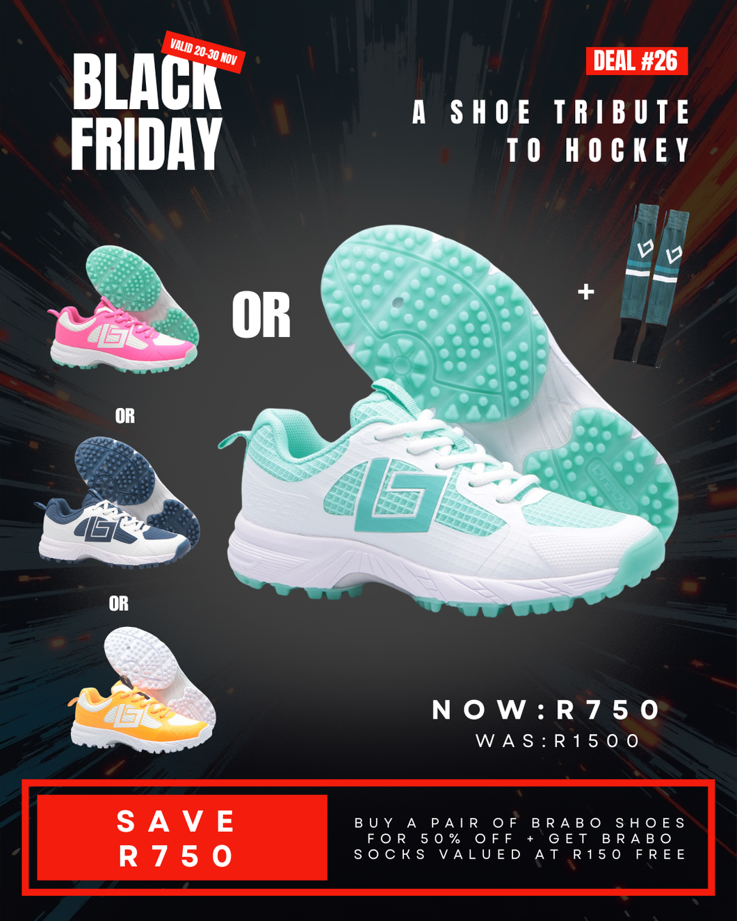 Deal 26: A Shoe Tribute to Hockey