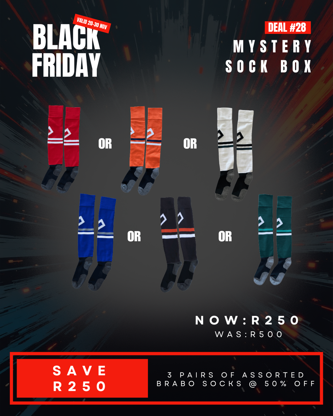 Deal 28: Mystery sock box