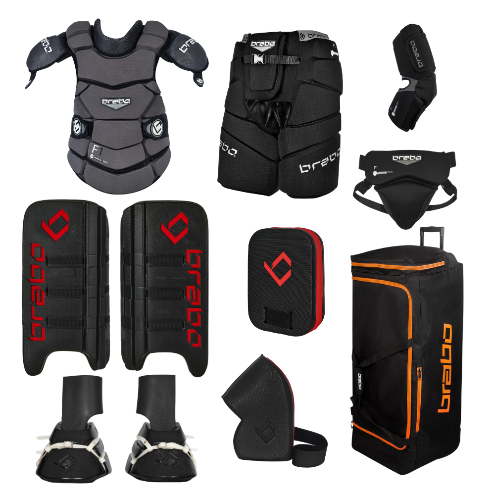 F1 Full Goalkeeper BLACK Kit (MEDIUM)